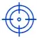Target icon representing focus and precision in online radio hosting services by CastHost.