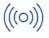 Broadcasting symbol representing CastHost internet radio streaming services