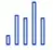Bar graph illustrating audio-streaming metrics, showcasing CastHost&rsquo;s reliable internet-radio hosting performance statistics